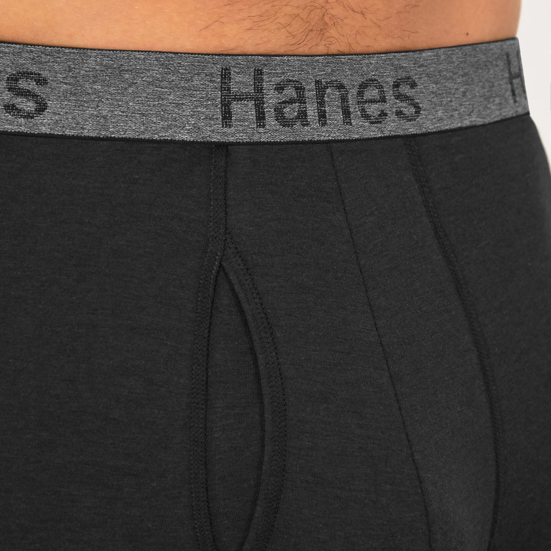 Mens 3-pack Comfort Flex Fit Ultra Soft Stretch Brief, Available In Regular And Long Leg Boxer, Blue- Regular Leg- 3 Pack, Medium US