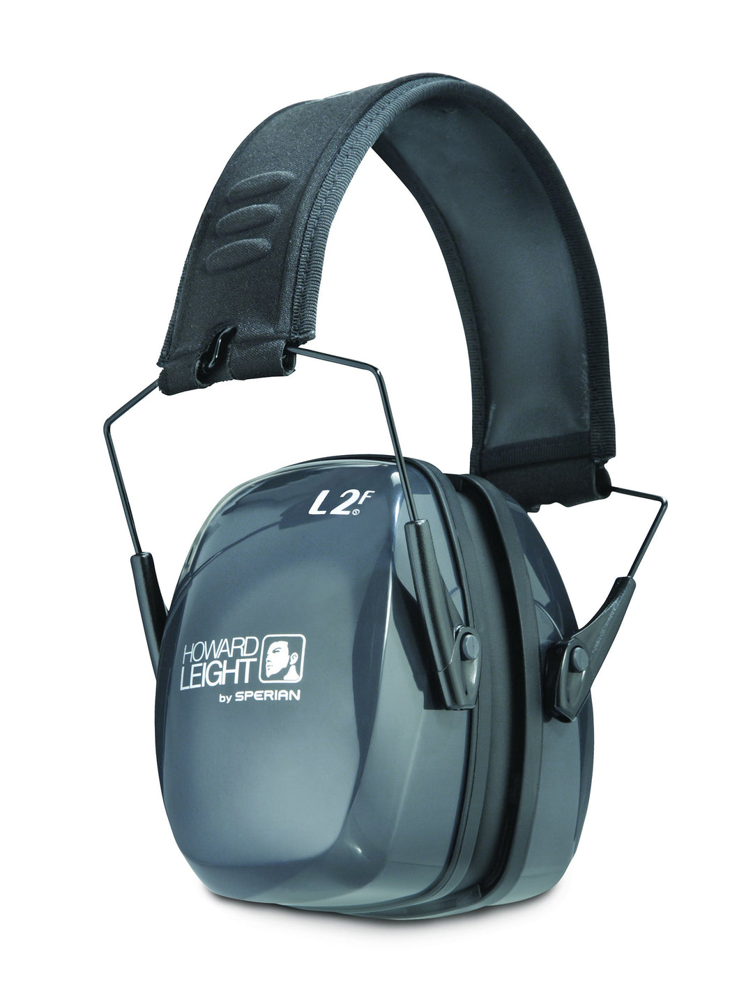 Howard Leight by Honeywell Leightning L2F Folding Slim Shooting Earmuff (R-01525) Black/Gray Large