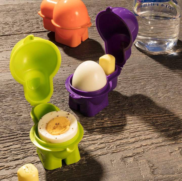 399GR Snack Container, Egg To-Go, Green