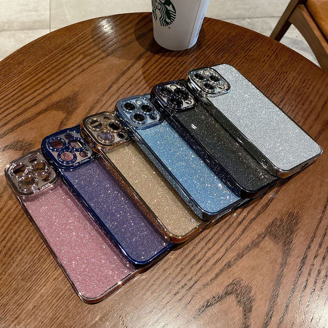 Fycyko Compatible with iPhone 12 Pro Max Case Glitter L