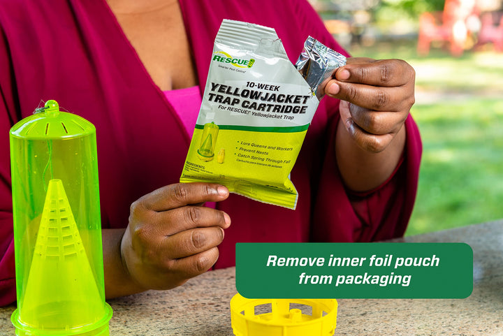 RESCUE! YJTC Non-Toxic Yellowjacket Attractant Refill, 