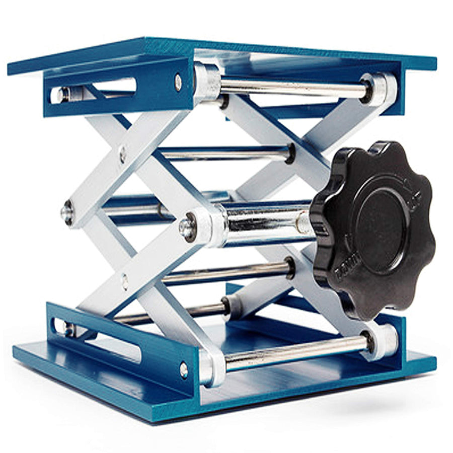 Lift Table Lab Stand Lifter Scientific Scissor Lifting Jack Platform 8''X 8'' Aluminium Oxide