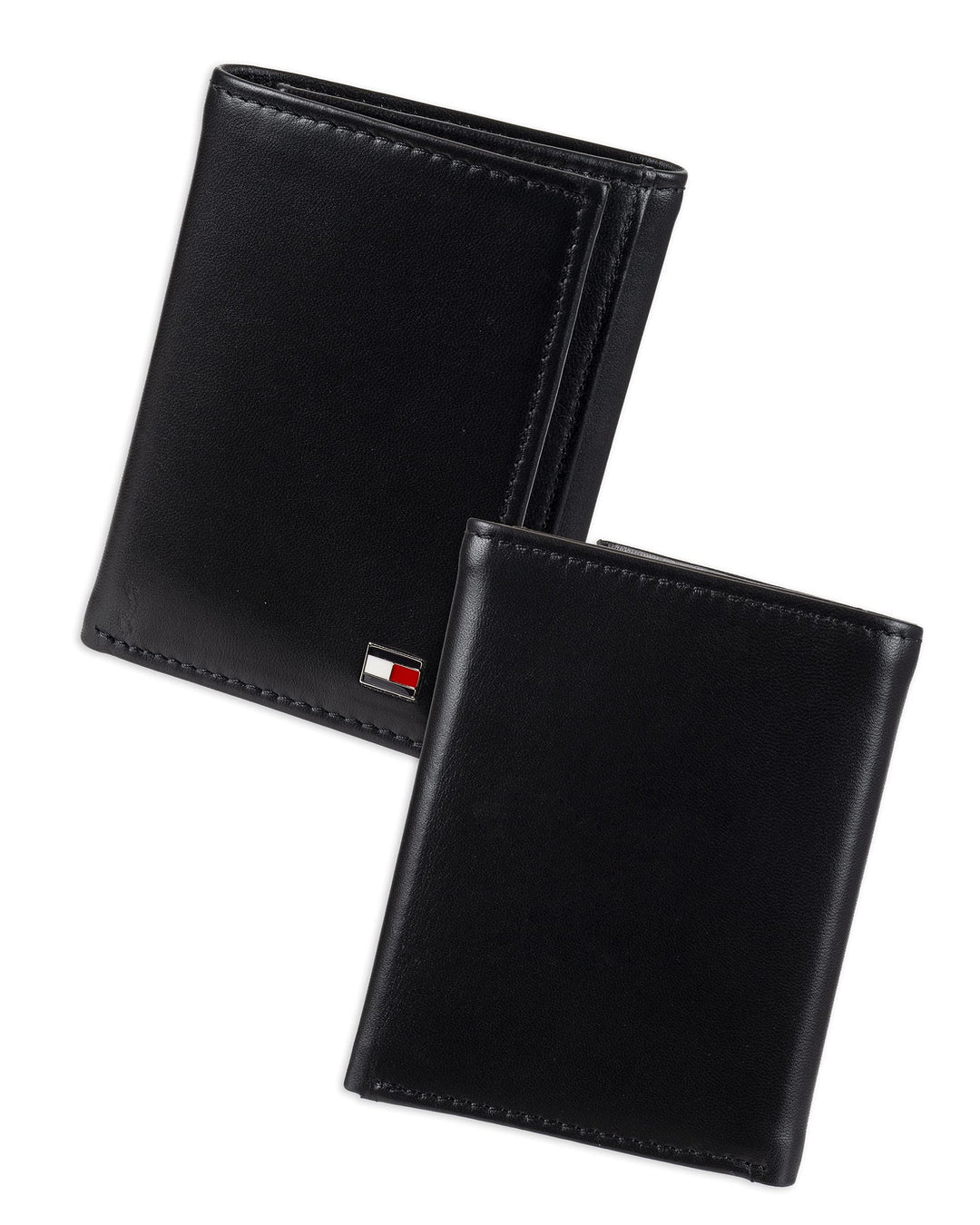 Black Leather Men&#39;s Wallet (31TL11X018-001)