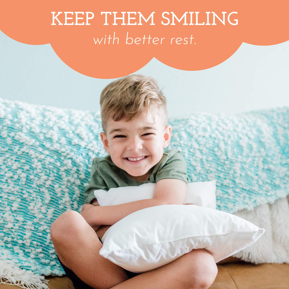 Youth Pillow - 16 X 22 - Soft & Hypoallergenic - Better Sleep for Kids - Perfect Size - Backed by Our Love The Fluff Guarantee (1 Pack)