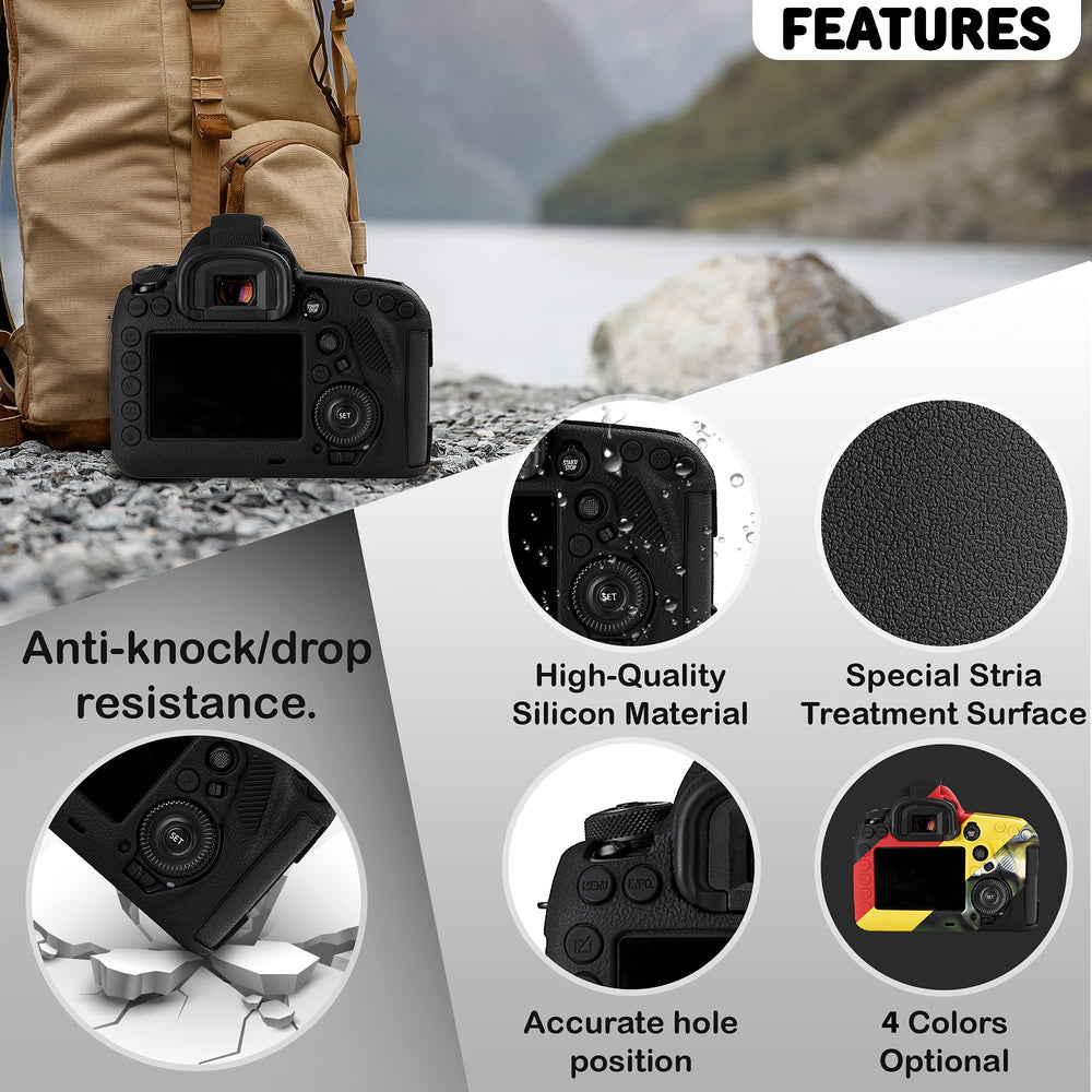 STSEETOP Camera Case for Canon 5D Mark IV 5D IV 5D4 - S