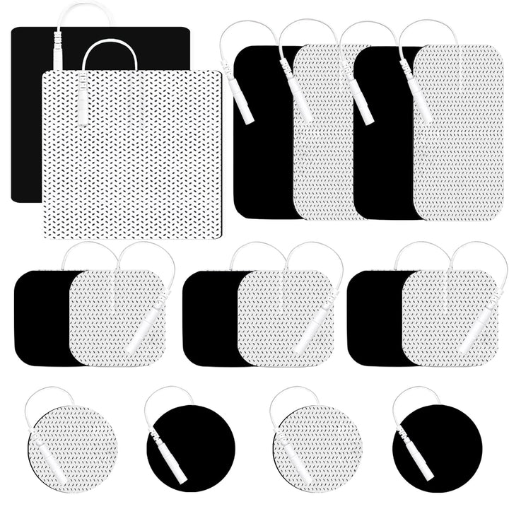 GROZAV TENS Unit Replacement Pads Multiple Sizes TENS U
