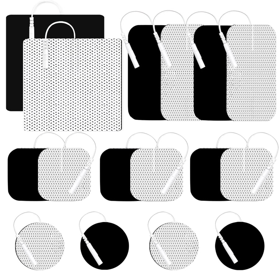 GROZAV TENS Unit Replacement Pads Multiple Sizes TENS U