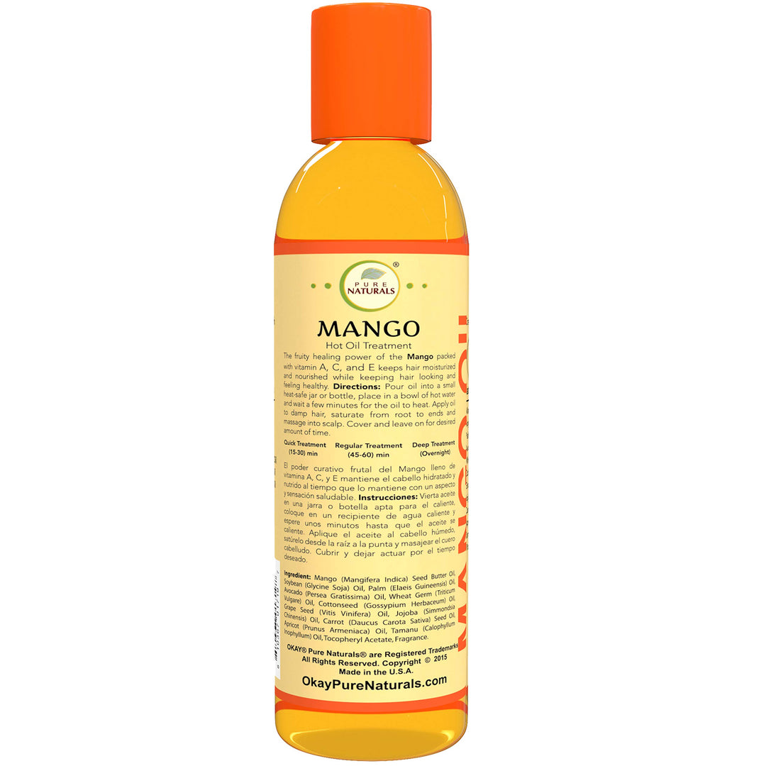 Hot Oil for Treatment, Mango, 6 Ounce