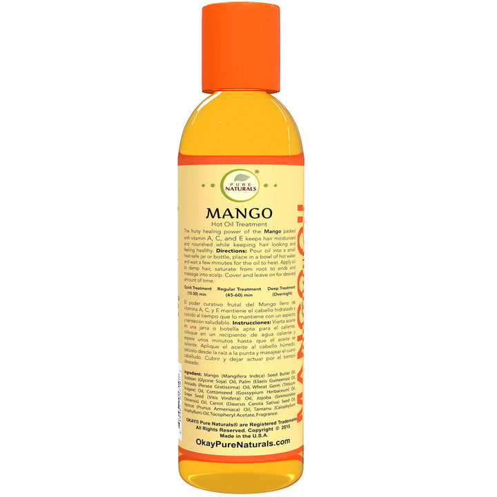 Hot Oil for Treatment, Mango, 6 Ounce
