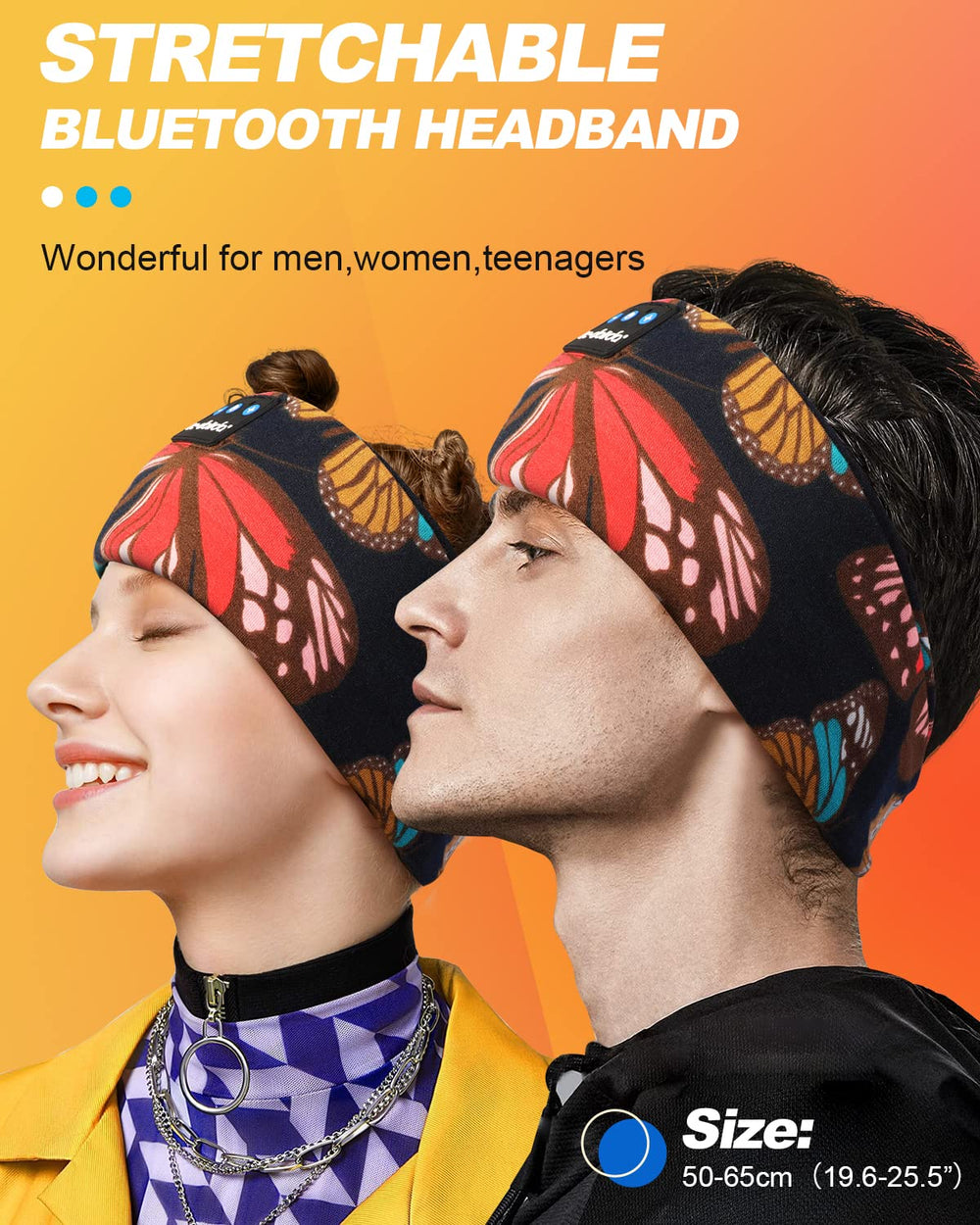 LC-dolida Sleep Headphones Bluetooth 5.2, Headband Earp