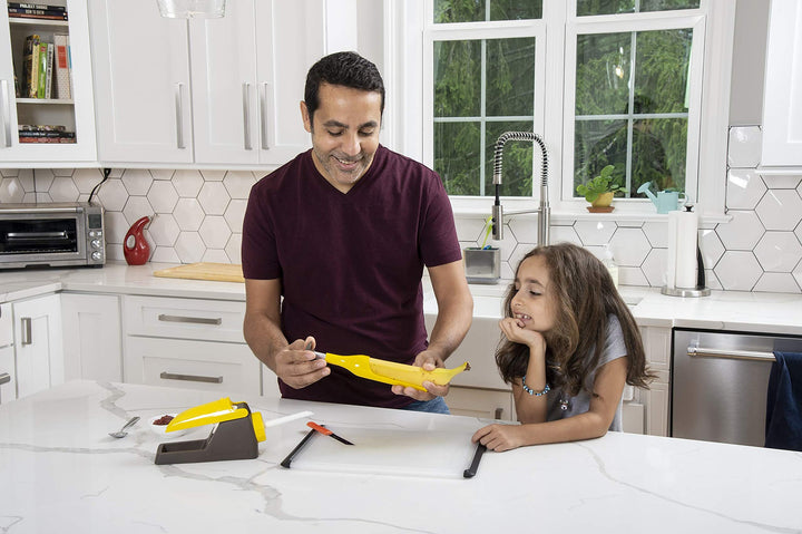 ® Kitchen Gadget - Core &amp; Fill A Banana While Still In Its Peel