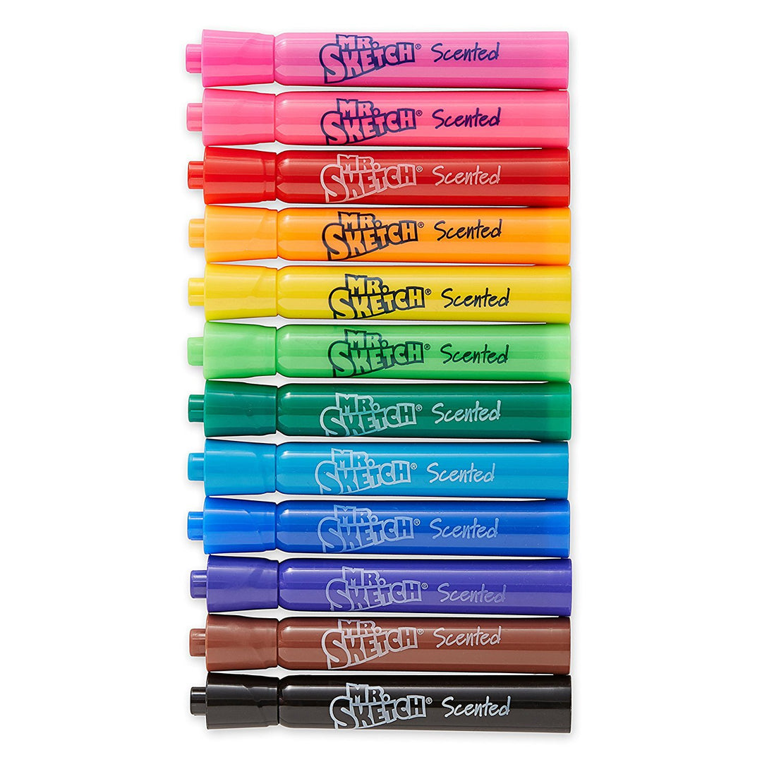Scented Water Color Markers, 12 Color Set(20672)