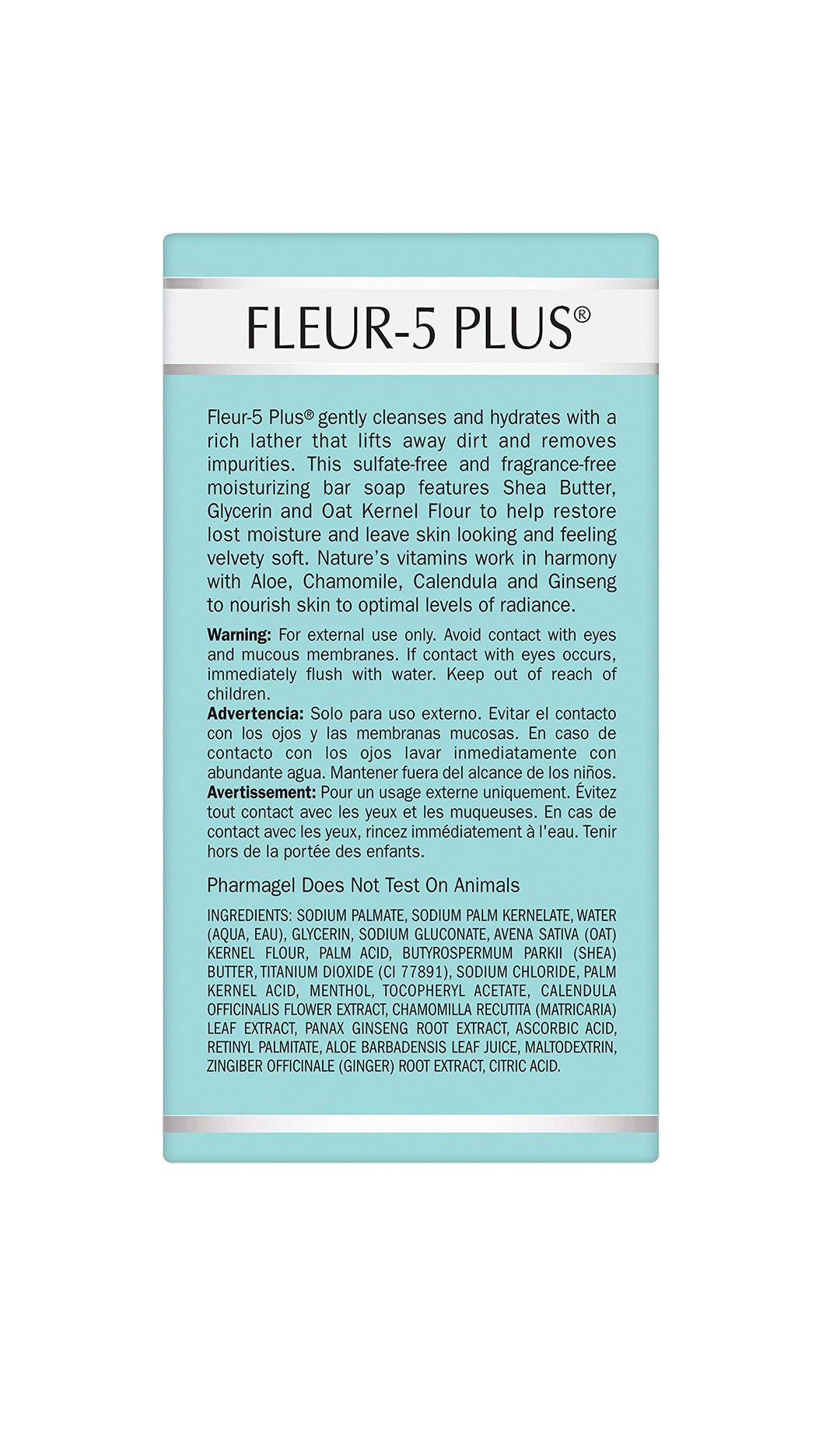 Fleur-5 Plus Antioxidant Cleansing Bar, 5.3 Ounce