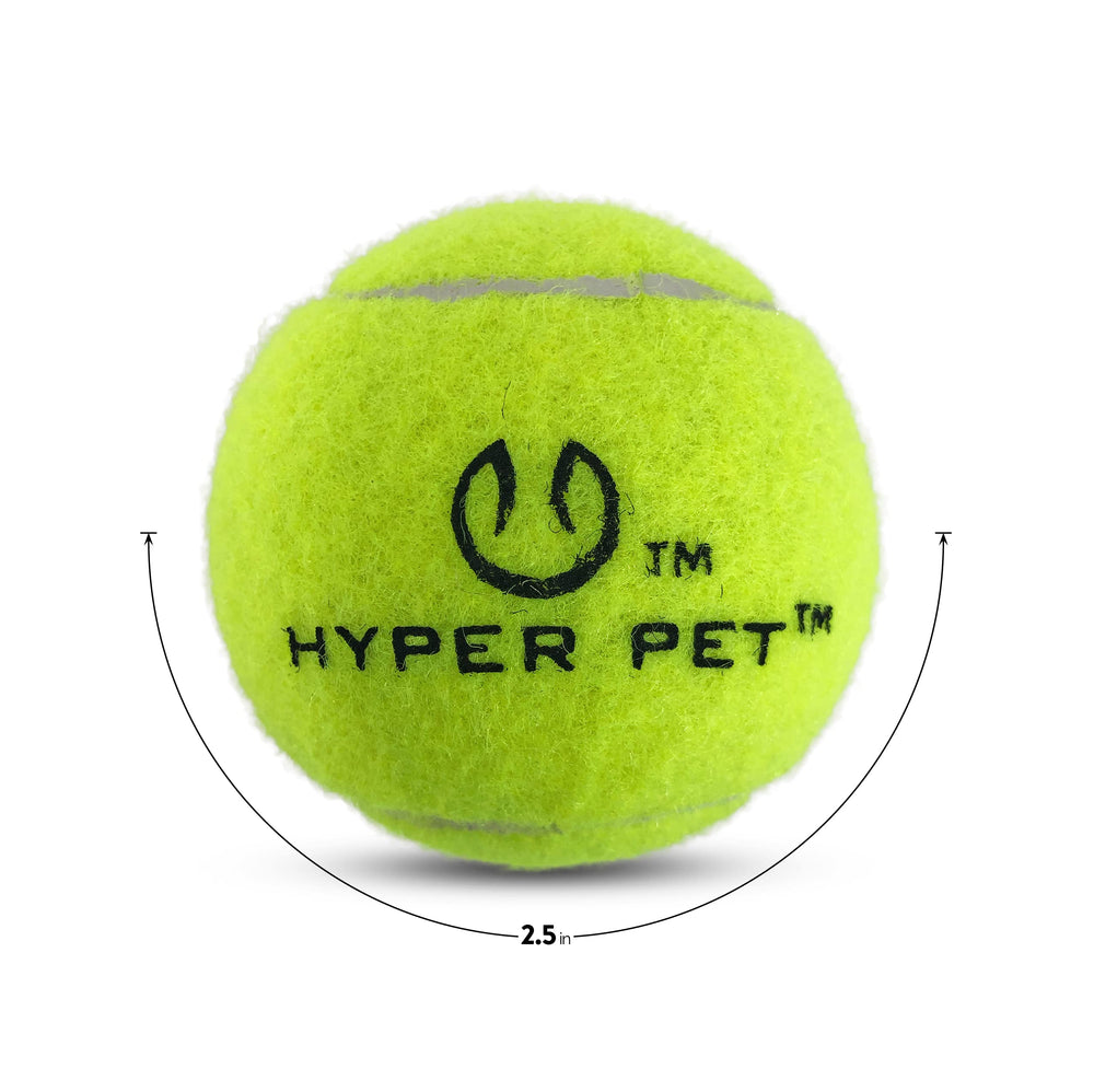 Tennis Balls for Dogs (Safe Dog Ball, Tennis Balls for Exercise & Training) Interactive Toys work with K9 Kannon K2 Dog Ball Launcher - 4 Pack 2.5 Green