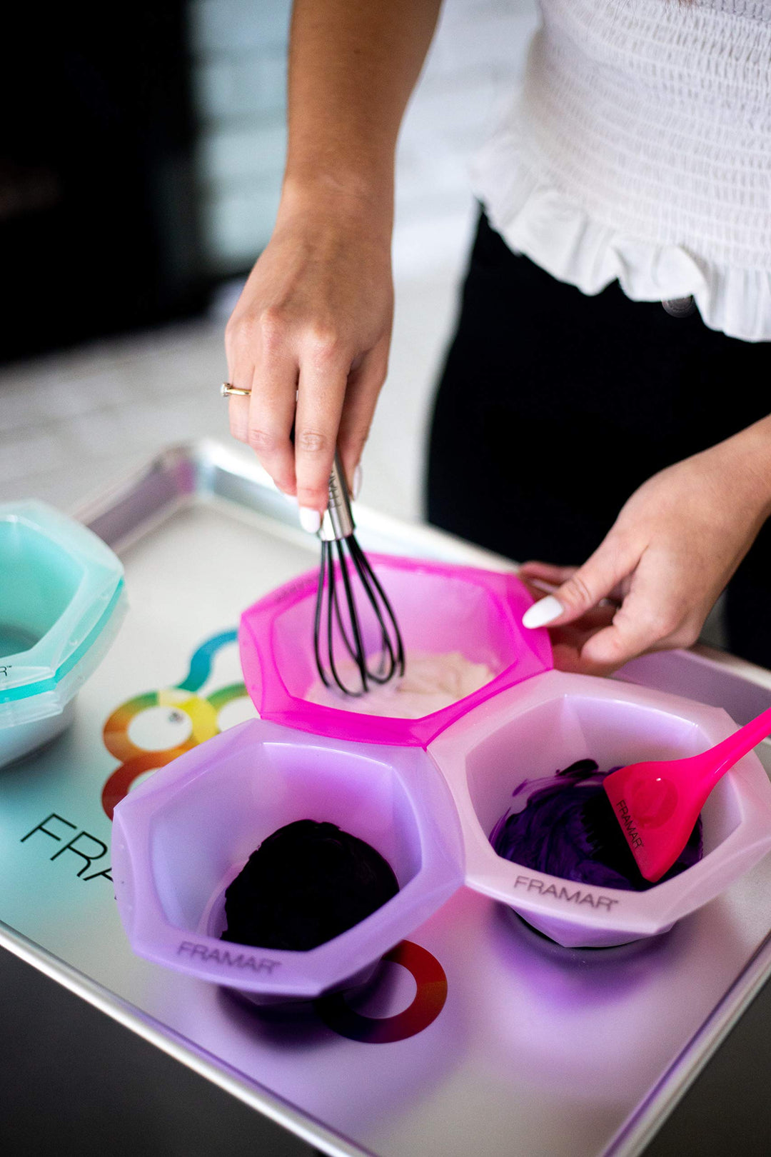 Foil It Mighty Mixer Color Whisk