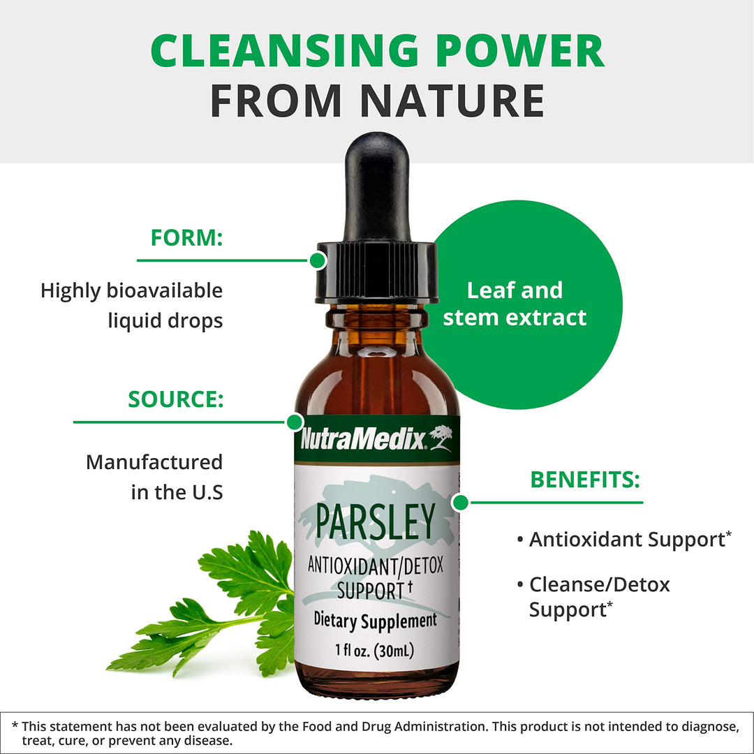 - Parsley Detox, 1 oz. (30 ml)
