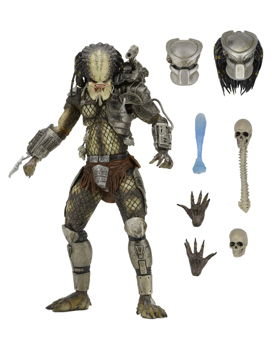 NECA Predator 7 Scale Ultimate Jungle Hunter Action Fig