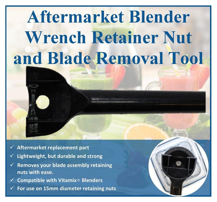 Vitamix® Blender Wrench Retainer Nut and Blade Removal Tool Wrench Compatible with Vitamix®15596 retainer nut Vitamix® wrench