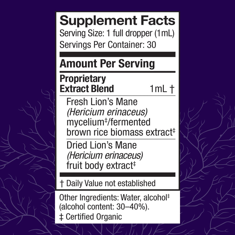 Host Defense Lion's Mane Extract - Brain Health Sup