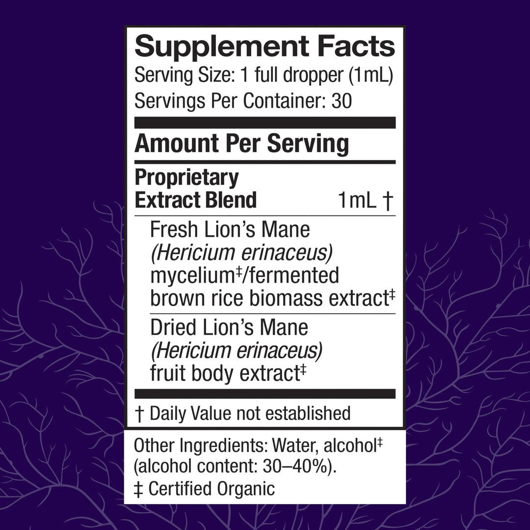 Host Defense Lion&#39;s Mane Extract - Brain Health