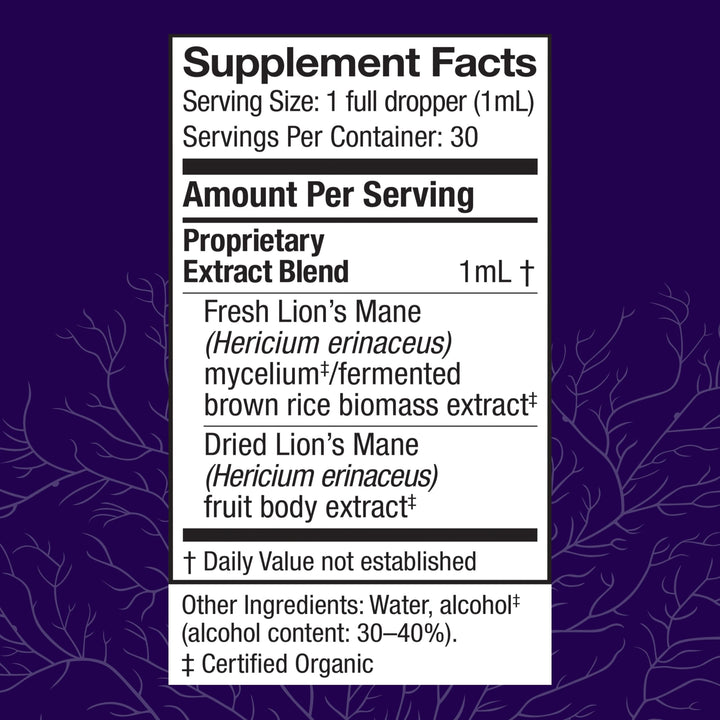 Host Defense Lion&#39;s Mane Extract - Brain Health