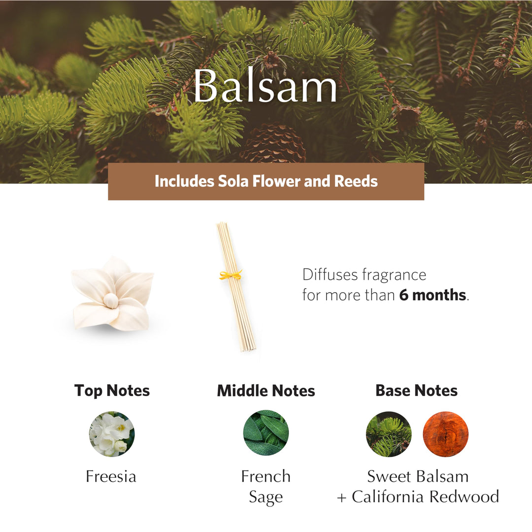 Agraria San Francisco Petite Essence Diffuser, Balsam