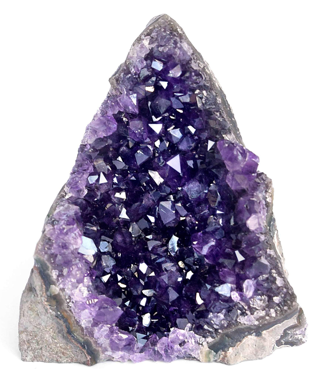 DEEP PURPLE PROJECT Amethyst Rock Crystal 0.5 to 1.0 Lb - Raw Clusters from Uruguay Quartz Geode (250 grams to 500 grams)