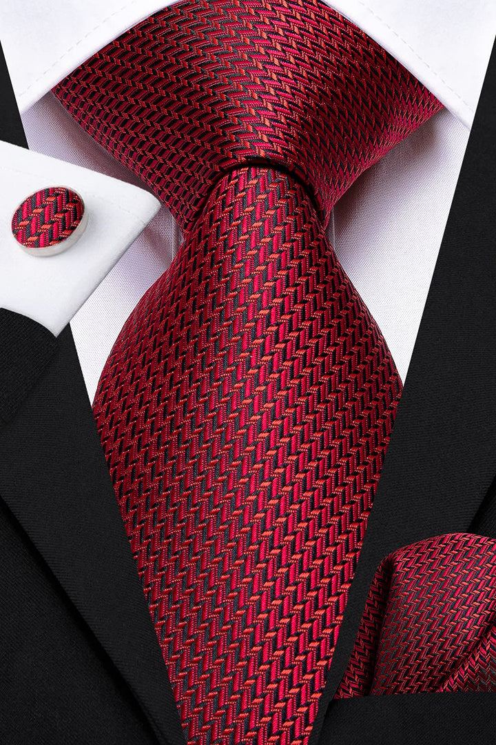 Dubulle Mens Paisely Floral Silk Tie for Men Striped Ne