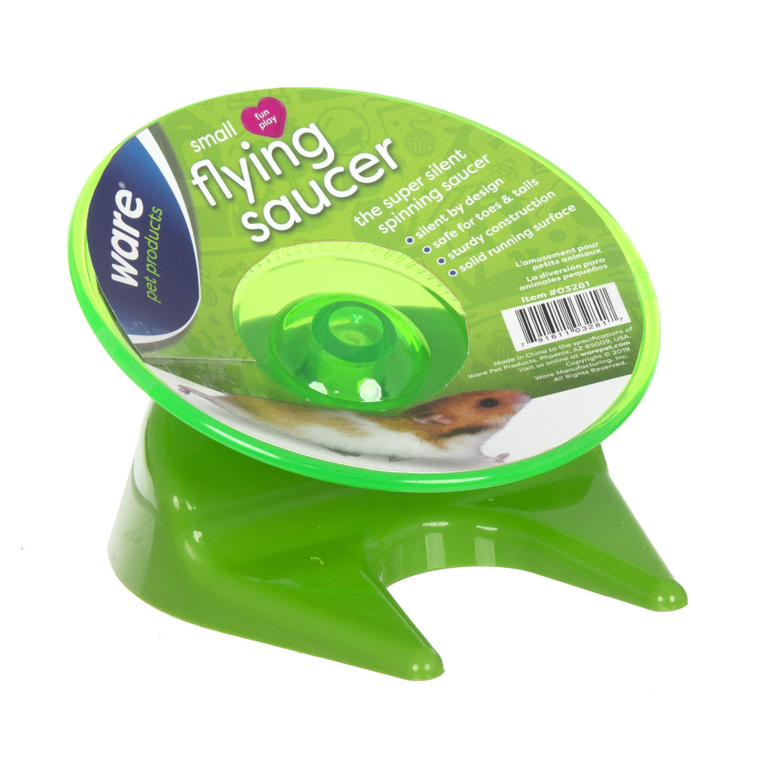 Manufacturing Flying Saucer Exercise Wheel for Small Pets, 5-Inch - Colors may vary