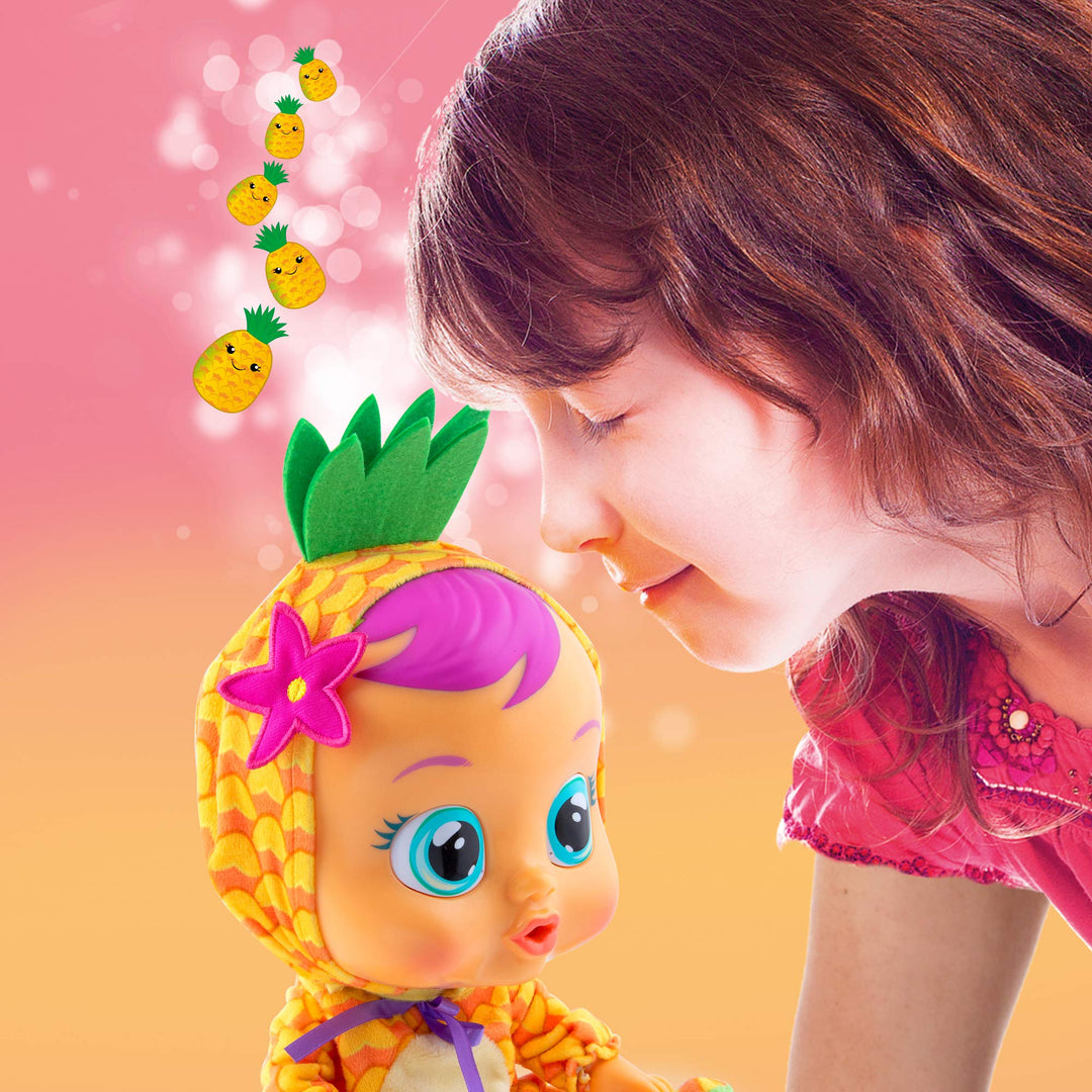Cry Babies Tutti Frutti - Pia The Pineapple Fruit Scented Baby Doll