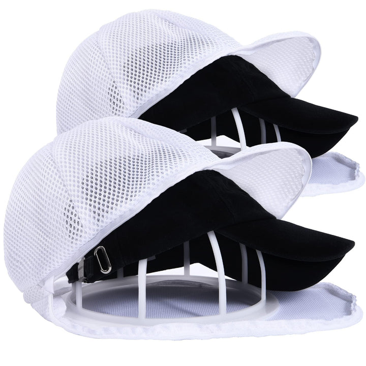 Baseball Cap Hat Washer for Washing Machine, 2 Pack Cleaner Caps, Organizer/Cap Dishwasher, Rack Holder