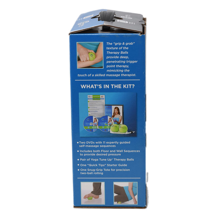 Tune Up Fitness Jill Miller Massage Therapy Kit Instructional DVD and Yoga Tune Up Balls