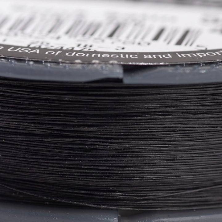 Fireline by Berkley – Micro-Fused Braided Thread – 6lb. Test, .006”/.15mm Diameter, 50 Yard Spool, Black Color – Super Strong Stringing Material for Jewelry Making and Bead Weaving