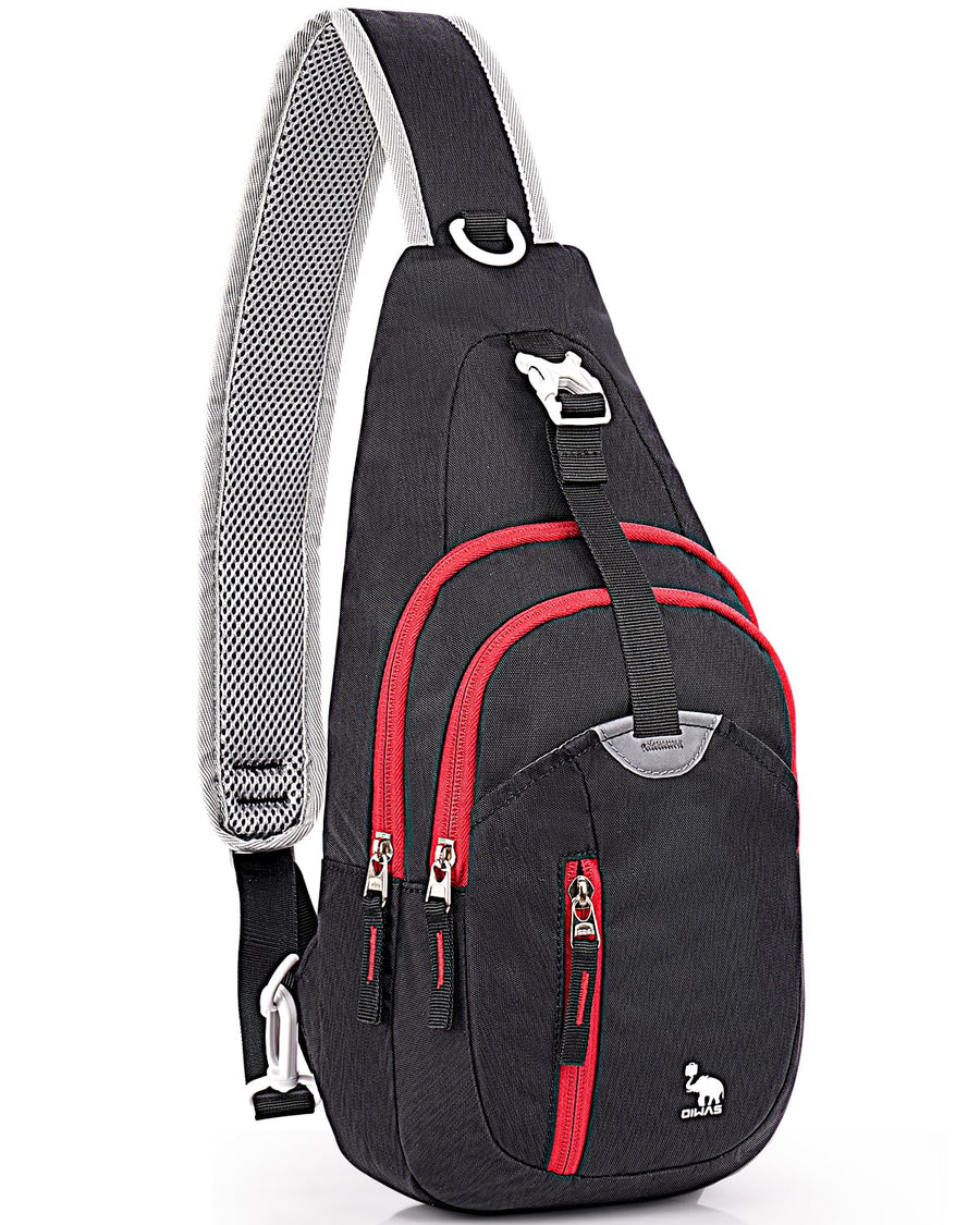 OIWAS Sling Bag Crossbody Bags Men, Travel Hiking Chest Daypack for Women One Strap Backpack Lightweight Over Shoulder Bag
