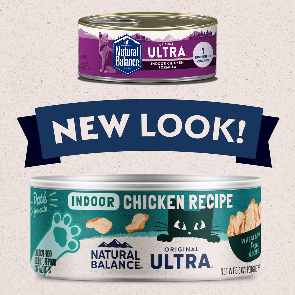 Ultra Premium Chicken Indoor Cat Food | Wet Canned Food for Cats | 5.5-oz. Can, (Pack of 24)