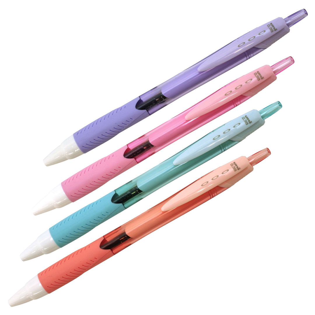 uni Jetstream Standard Ballpoint Pen - 0.38 mm - Black Ink - Apricot Body