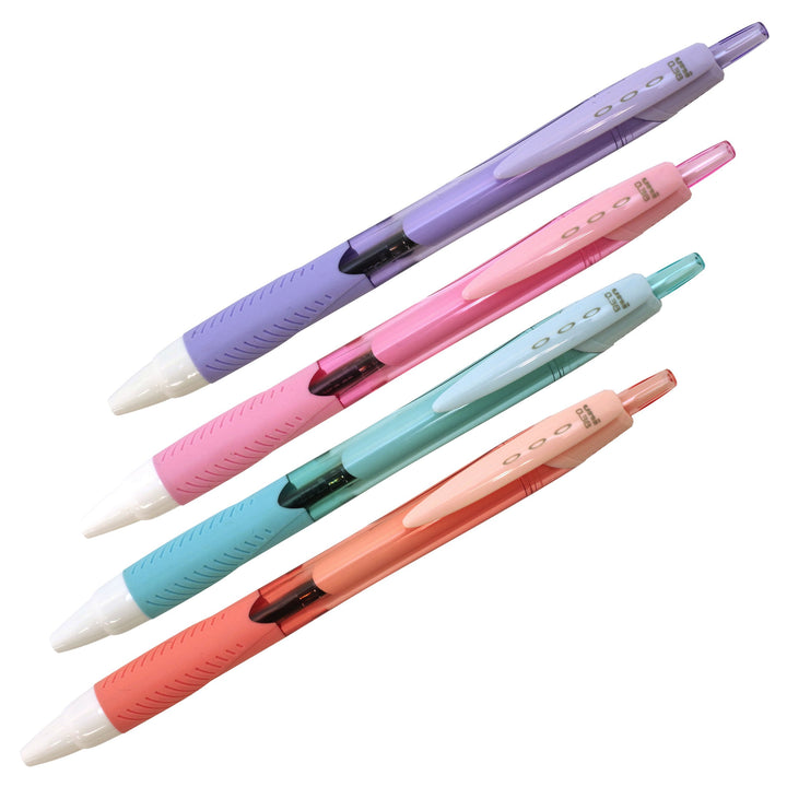 uni Jetstream Standard Ballpoint Pen - 0.38 mm - Black Ink - Apricot Body