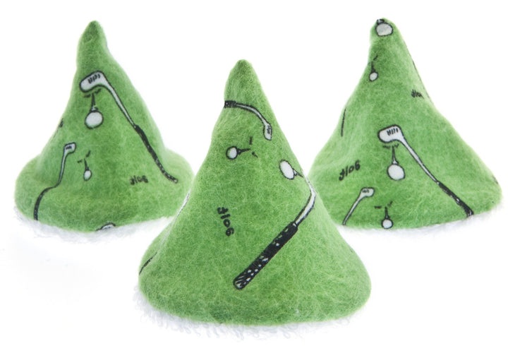 Pee-pee Teepee Golf Green - Cello Bag, 5 Golf Teepees