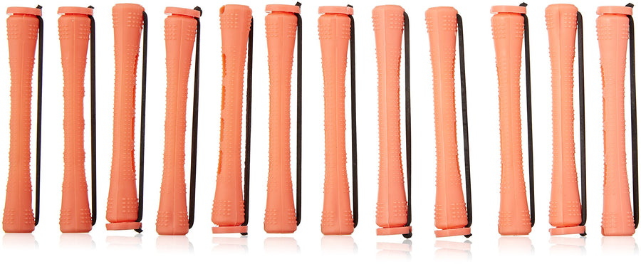 Long Pink Perm Rods, 12 Count