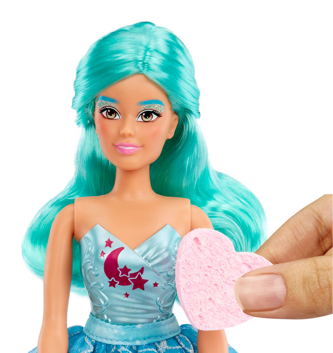 Dream Ella Color Change Surprise Fairies Celestial Series Doll - Aria, Star Inspired Fairy Fashion Doll with Iridescent Sparkly Wings, Tiara &amp; Purple Hair, Multicolor (585114)