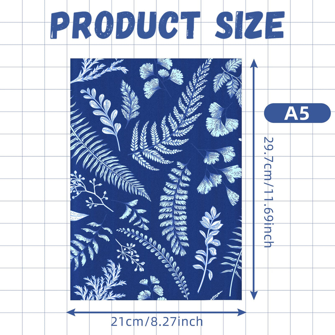 32 Sheets Sun Print Paper Cyanotype Paper A4 A5 Solar D