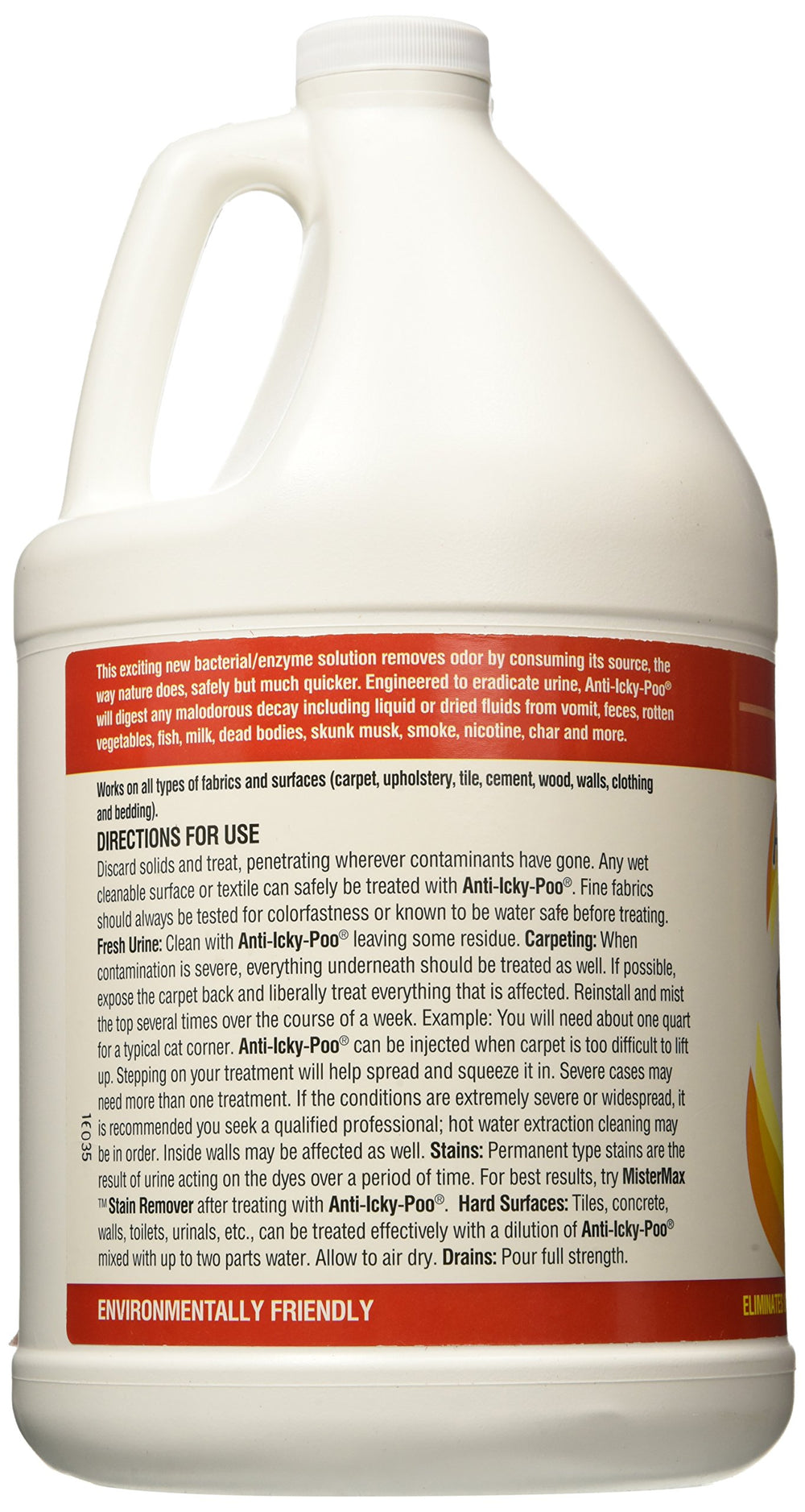 Original Scent Anti Icky Poo Odor Remover, Gallon Size