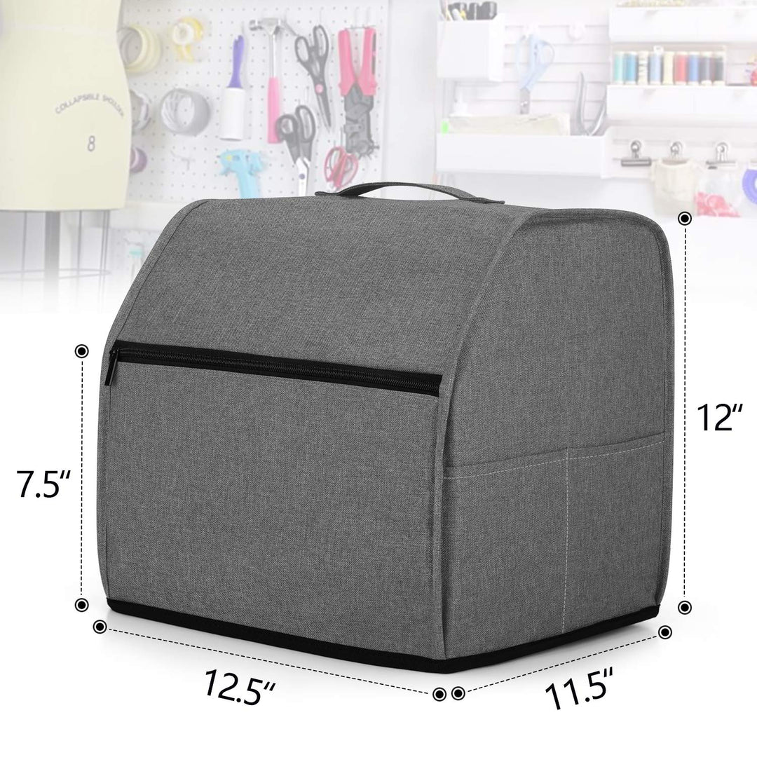 LUXJA Serger Machine Cover with Storage Pockets, Serger