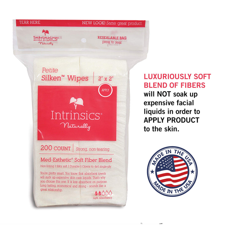 Petite Silken Wipes Unisex Wipes 200 Count
