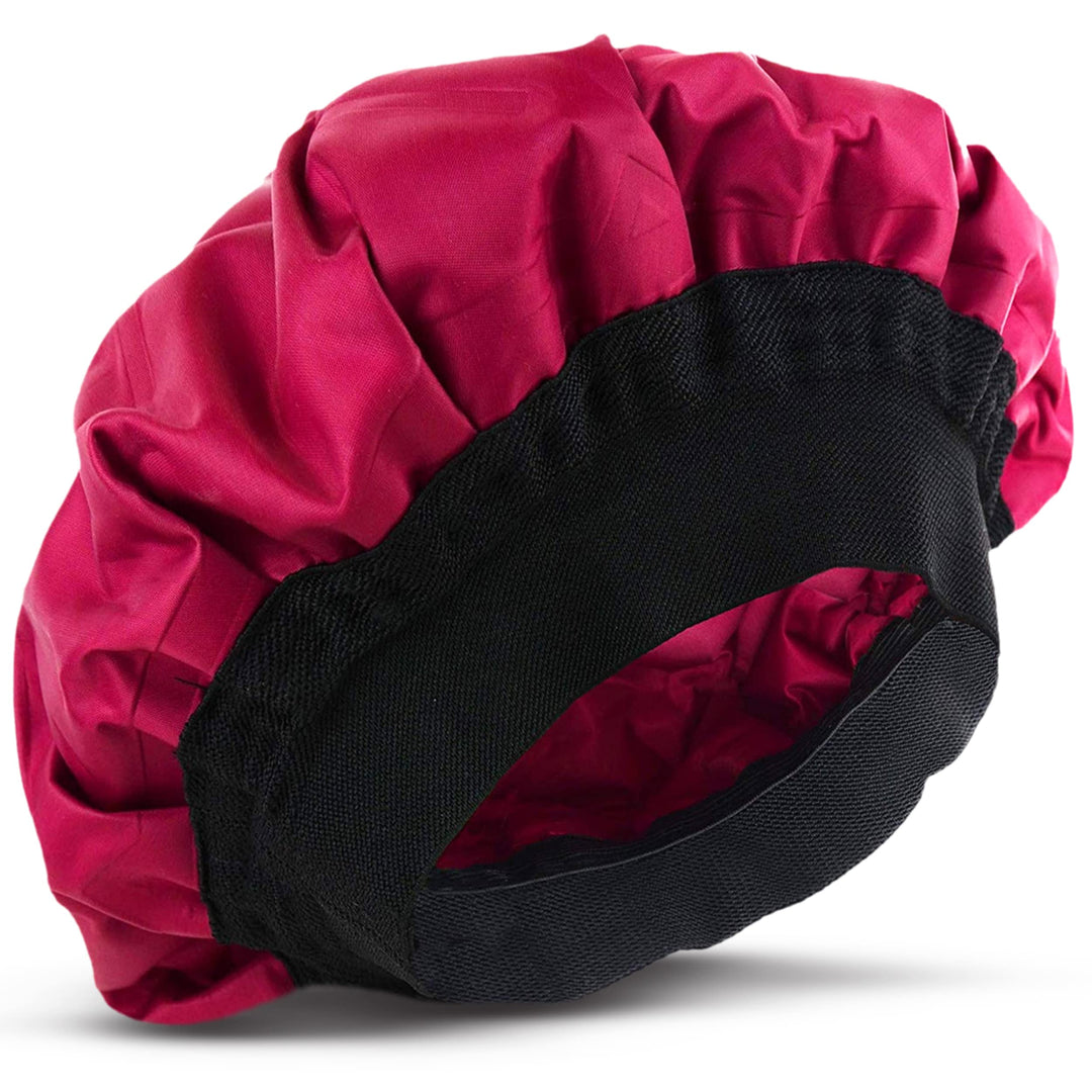 Premium Deep Conditioning Heat Cap. A Hot Head Cap to Hydrate, Moisturize and Condition. Thermal Cordless Hair Steamer for Damaged Hair (Natural Steam Treatment)