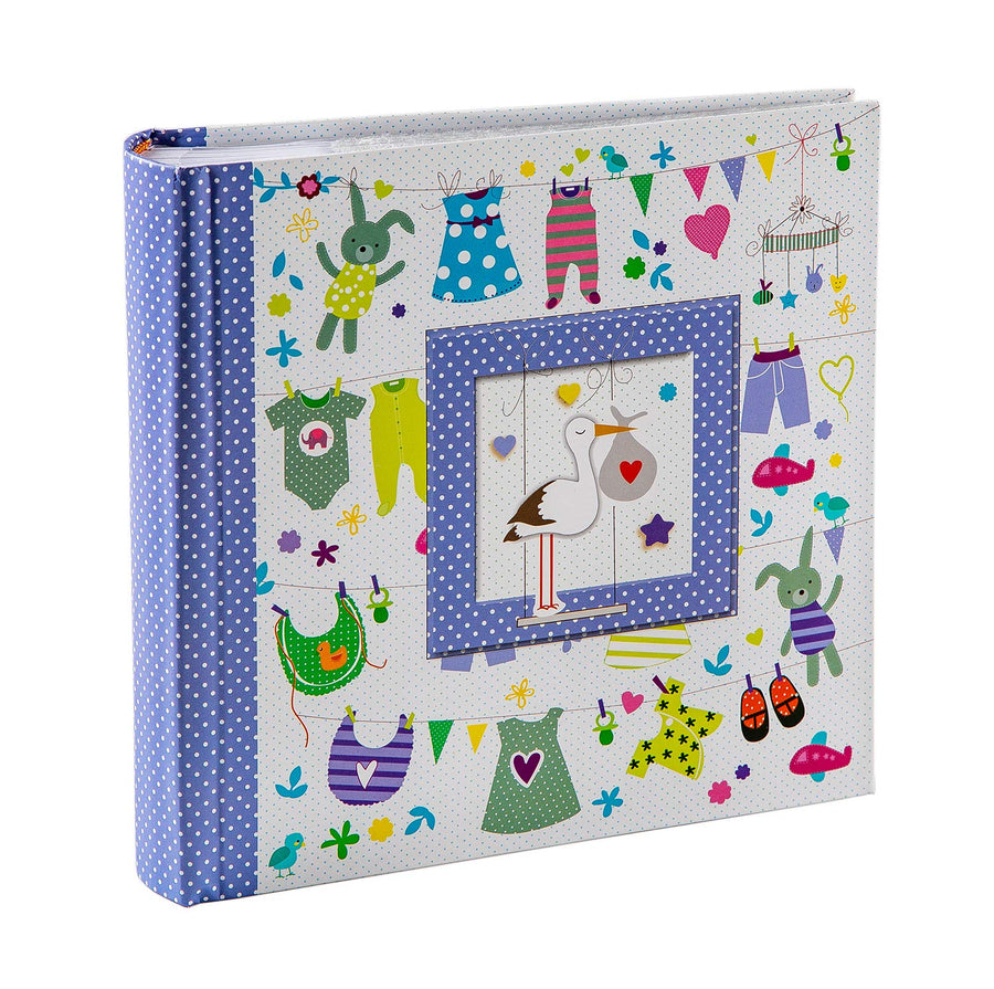 Memo Photo Album 4x6 200 Photos, Family Baby Kids Cute Photo Album with Writing Space