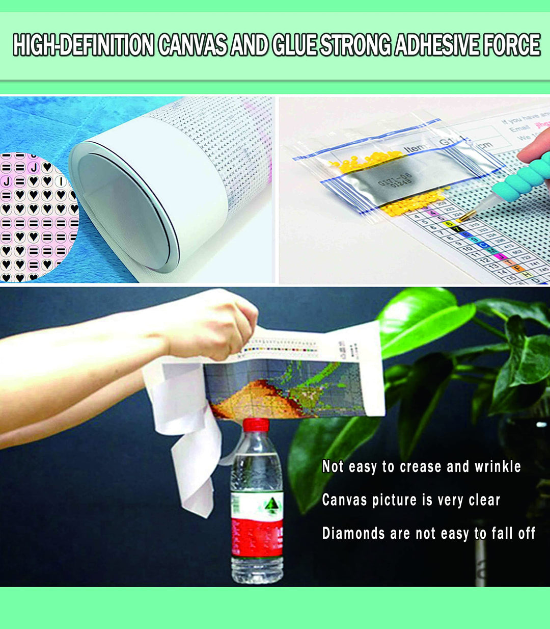 Christ Diamond Painting Kits for Adults,5D Diamond Art 