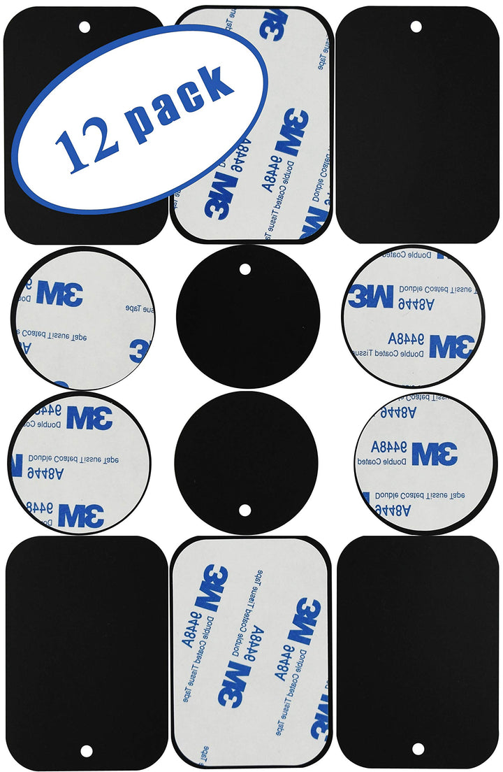 Great 1 Universal Metal Plates with 3M Adhesive for All