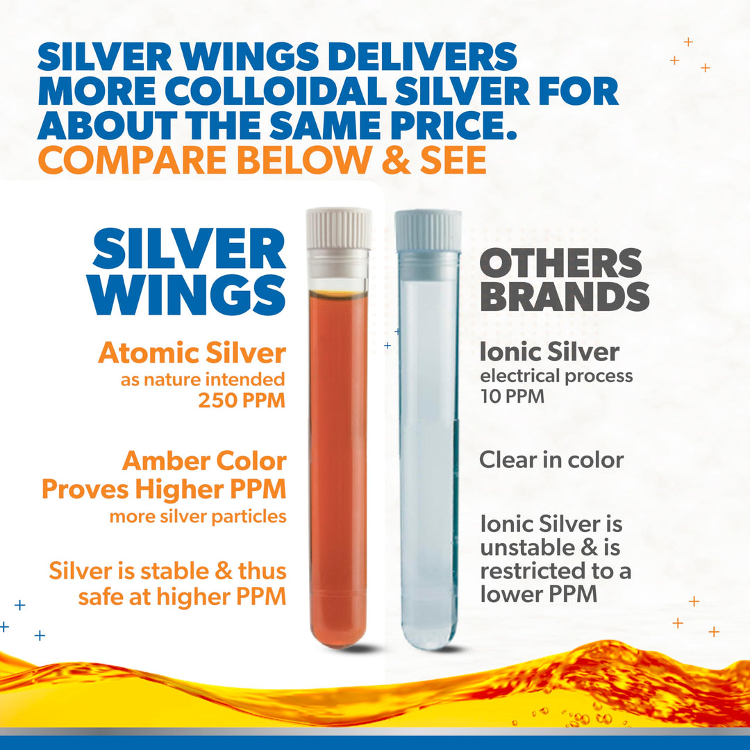 Natural Path Silver Wings Colloidal Silver Liquid - Enh