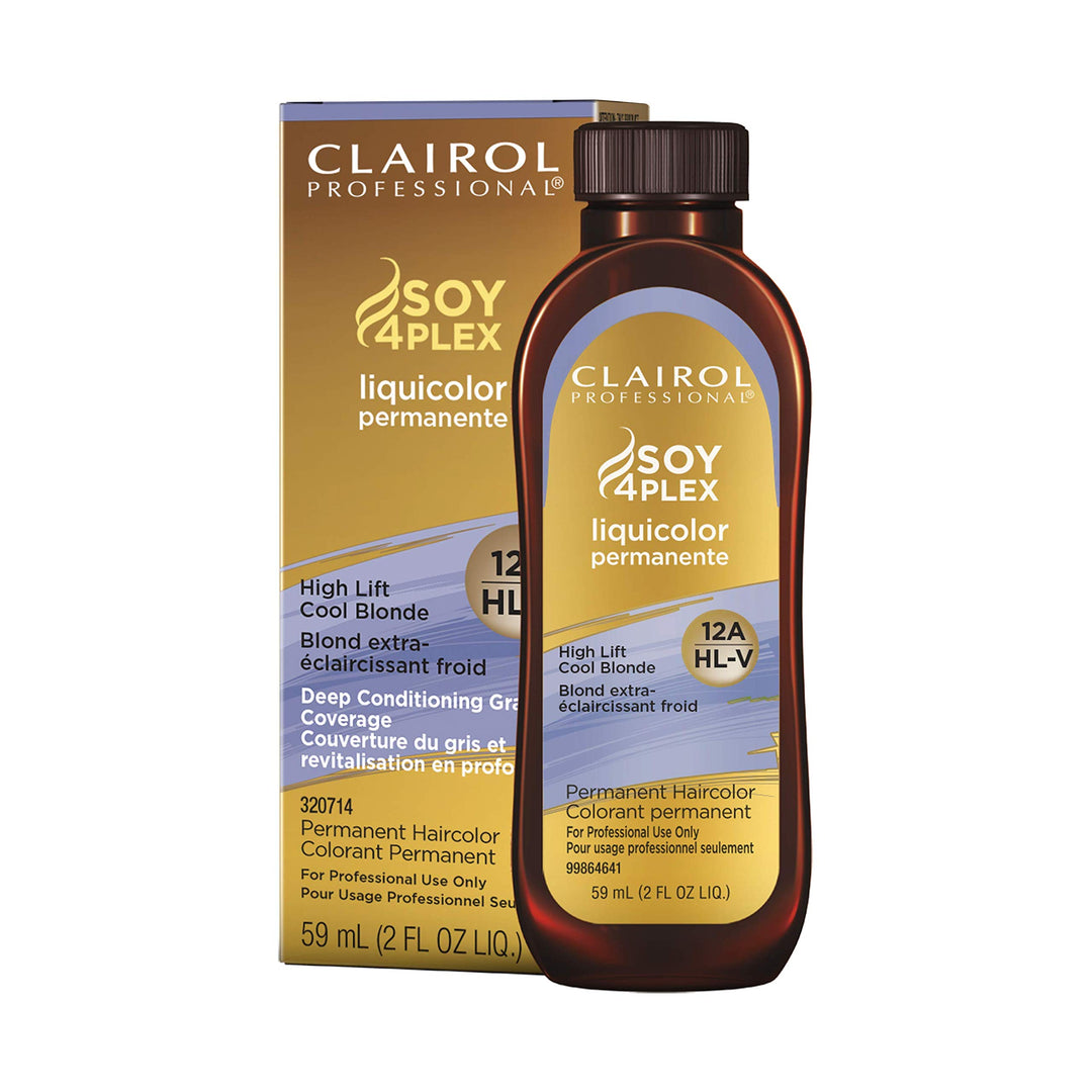 Permanent Liquicolor for Hair, 12a High Lift Cool Blonde, 2 oz.